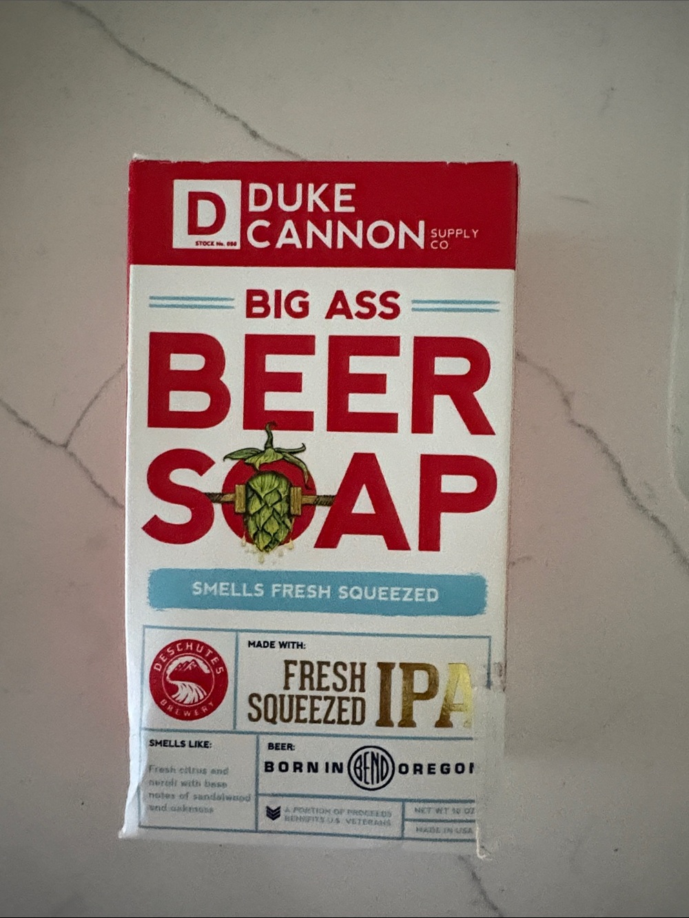 Duke Cannon Big Ass Beer Soap new